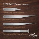 Renomed Hackle Fiber Stripping Tweezers FT4 thumbnail