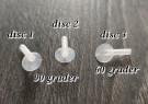 Propellerfly plast disc tube riffling 10mm!  thumbnail