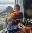 Hyggelig møtte med Ann-Britt og Jesper fra Gaula Flyfishing Freinds! thumbnail