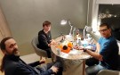 Mathias - en veldig flink gutt til å binde laksefluer!  thumbnail