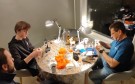 Mathias - en veldig flink gutt til å binde laksefluer!  thumbnail