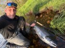 Peter vant konkurransen i Kvina denne sesongen! 96cm 9,1kg laks.  thumbnail