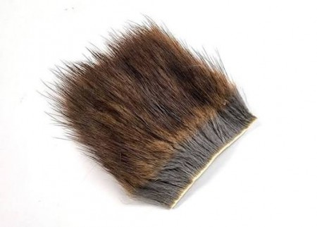Hareline muskrat fur piece