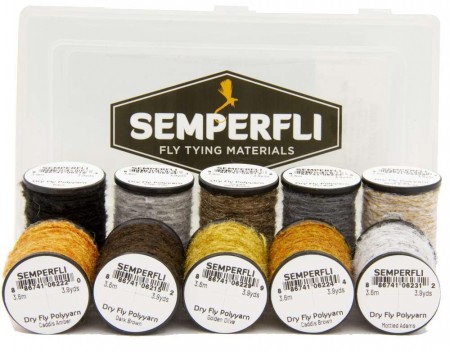 Semperfli materialer til ørretfluer! på vei inn!