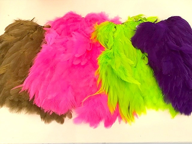 olive, hot pink, chartreuse, purple